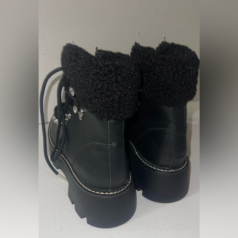 Steve Madden Black Women's Boots size 6 M new - Picture 4 of 7